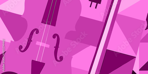 Vector Background of colorful with music theme, Cards, Posters, Flyers, Discs. Editable Background with Clipping Mask. Vector.