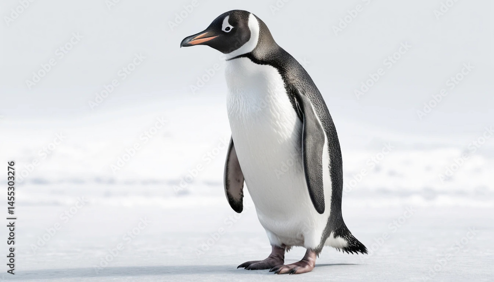 Fototapeta premium Penguin Wallpaper