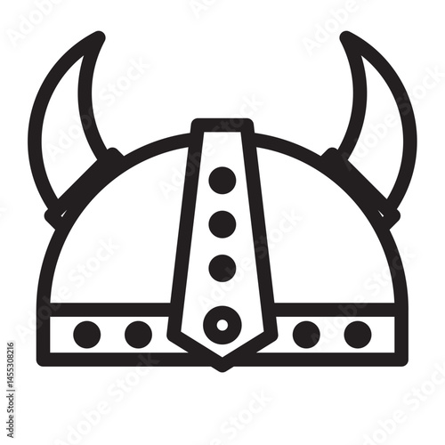 helmet Line Icon