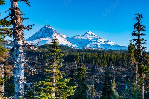 Three sisters mountains