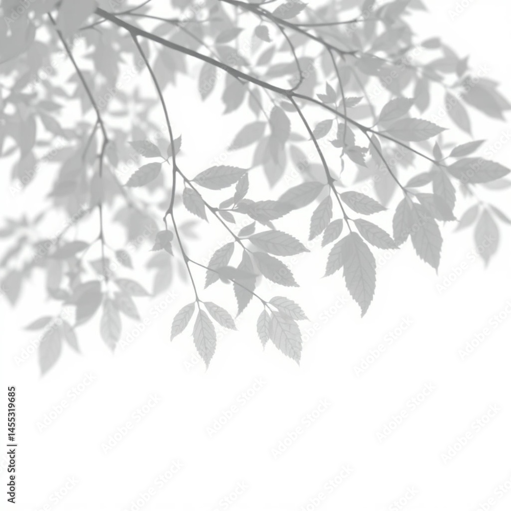 shadow overlay effect. Gray shadow of leaves isolated on white background. Plant foliage leaf shadow light effect. Mockup Blurred tree branch shadow. Ideal for summer spring design elements PNG shadow overlay effect. Gray shadow of leaves isolated on white background. Plant foliage leaf shadow light effect. Mockup Blurred tree branch shadow. Ideal for summer spring design elements PNG