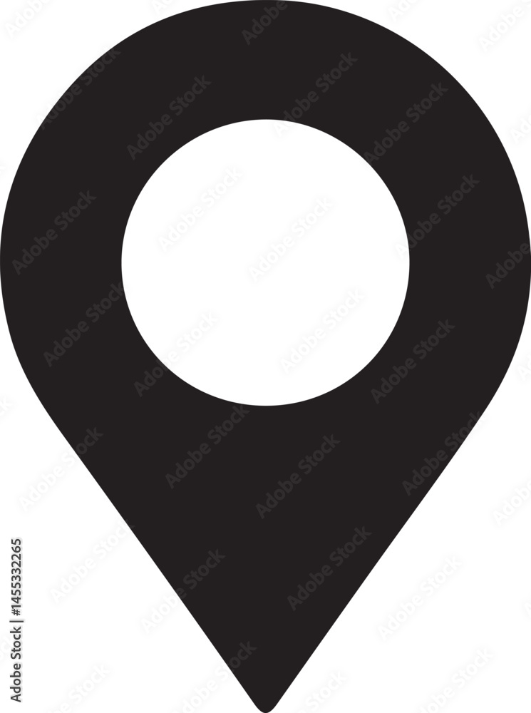 PrinLocation pin icon. GPS navigation symbol PrinLocation pin icon. GPS navigation symbol
