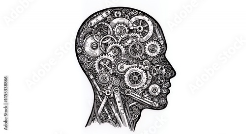 Mechanical Mind: A Cogs and Gears Head Profile