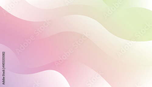 Modern Background With Wave Gradient Shape. For Your Design Wallpapers Presentation. Vector Illustration with Color Gradient.