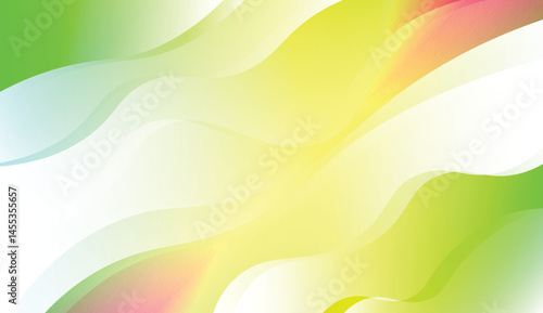 Wavy Background. For Flyer, Brochure, Booklet And Websites Design Vector Illustration with Color Gradient.