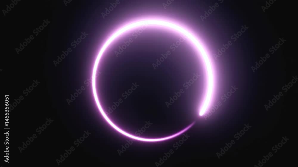 Luminous neon particles forming glowing purple circle with luminous light and dark background, vibrant glowing neon circle particles Luminous neon particles forming glowing purple circle with luminous light and dark background, vibrant glowing neon circle particles