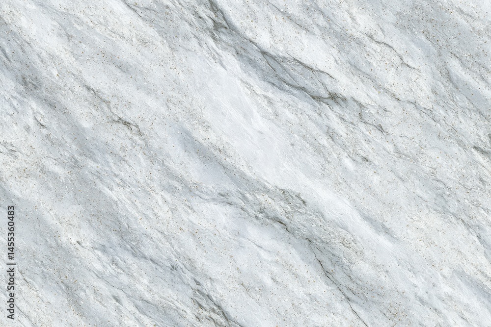 Obraz premium Close-up view of a light gray stone with a natural, veined texture. The subtle color variations and unique patterns create a sophisticated and elegant look.