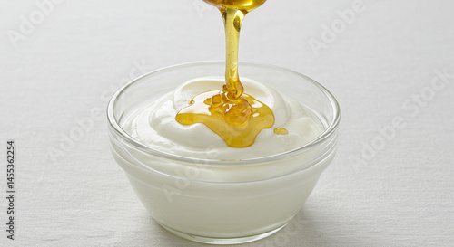 Greek Yogurt + Honey Drizzle
