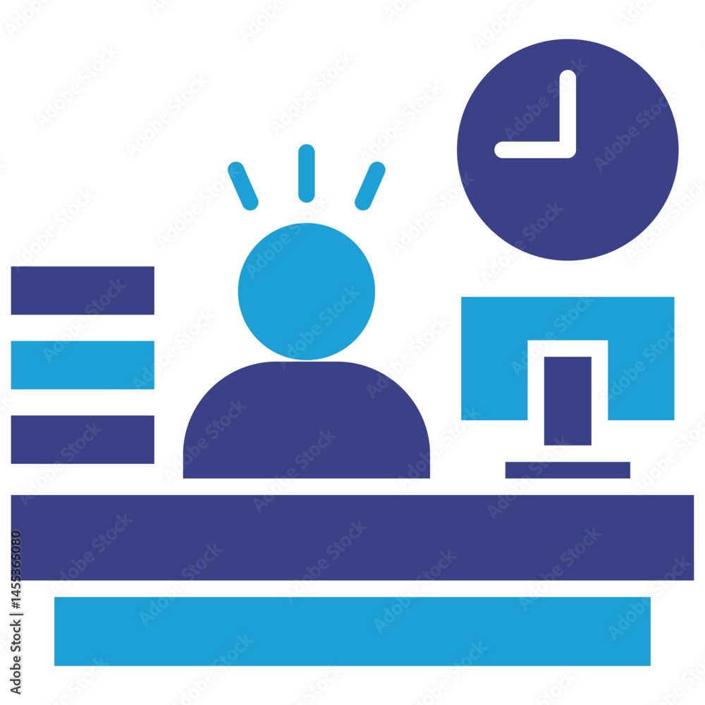 Fototapeta premium Workload Icon