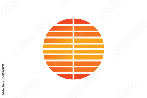 Retro sun