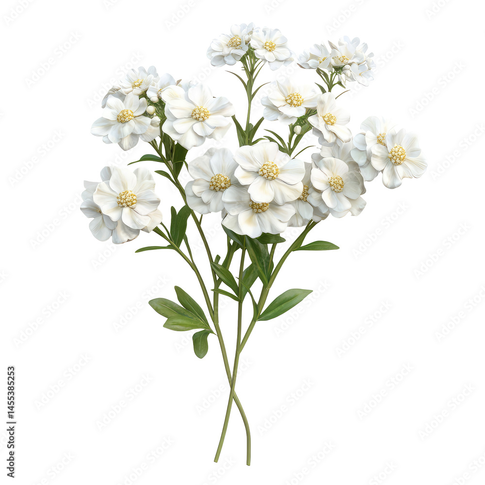 Obraz premium Luxurious Candytuft Bouquet with High-Detail Blossoms and Rich Colors