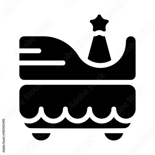 Parade Float Solid Icon