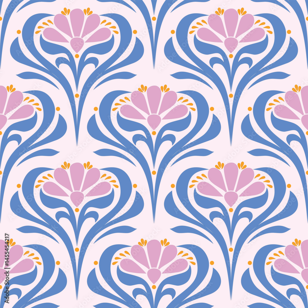 Art deco pattern,abstract botanic background, background,digital seamless pattern,graphic ogee geometrical ,illustration repeat design print shapes ogee.Hawaii summer background on fabric. Art deco pattern,abstract botanic background, background,digital seamless pattern,graphic ogee geometrical ,illustration repeat design print shapes ogee.Hawaii summer background on fabric.