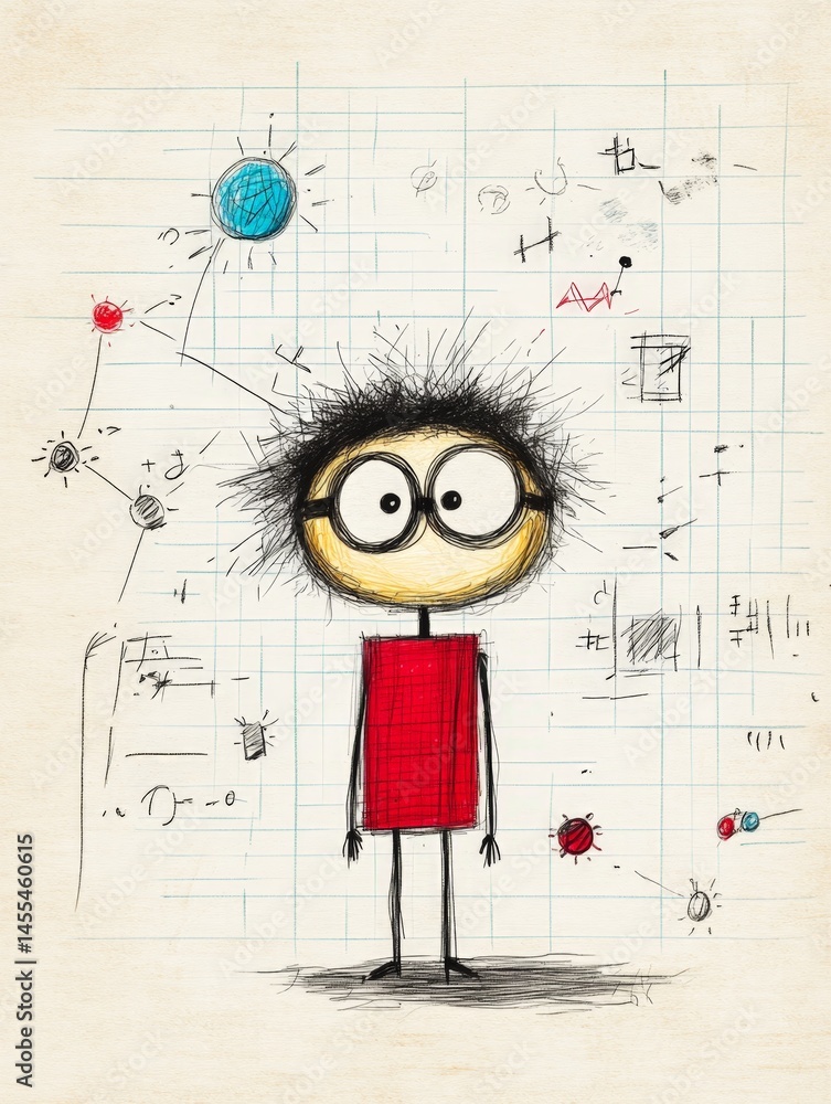 Hand-drawn Doodle Art of Various Creative Concepts and Ideas