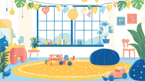 colorful playground design
