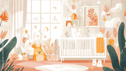 vector child's bedroom