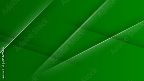 Green abstract geometric background suitable for presentations, websites, graphic designs, banners, and social media posts needing a modern and vibrant touch.