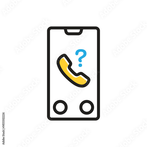 Multi color icon for whose