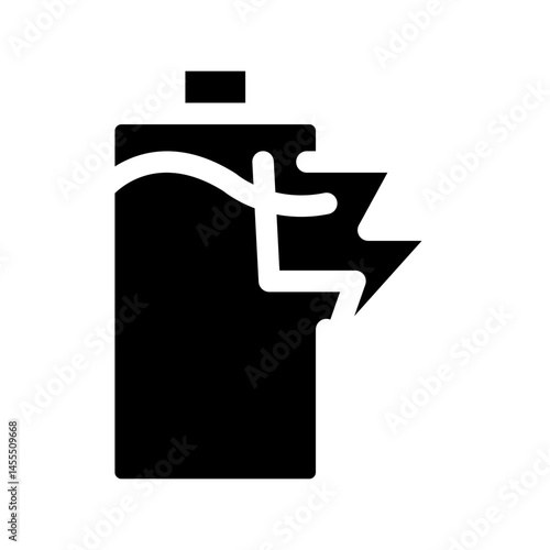 Charging battery icon