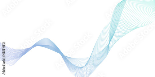 floating geometric abstract curved line are arranging randomly, abstract technology blend smooth wave lines with floating curved style, twisted and floating wavy geometric curve lines.