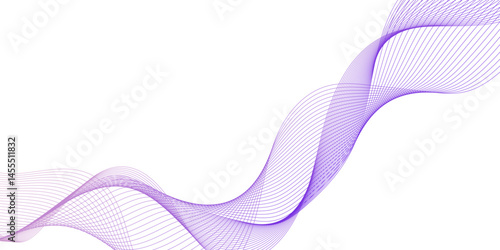 Abstract wave design with flowing lines with soft and pastel colors, modern abstract dynamic Futuristic technology and sound wave pattern, modern background with wavy lines and particles.