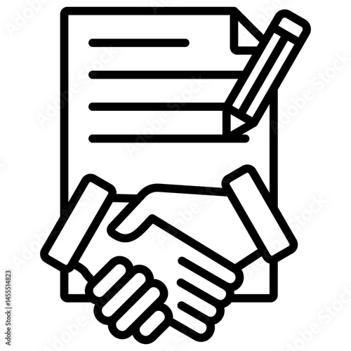 Contract Enforcement Icon