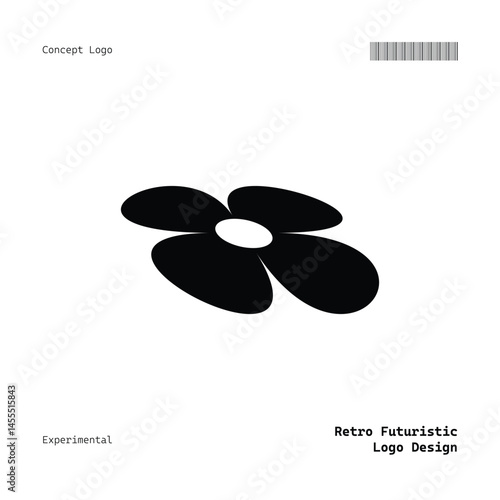Versatile Minimalist Retro Futuristic Logo for Music, Fashion, Food, Events, and More