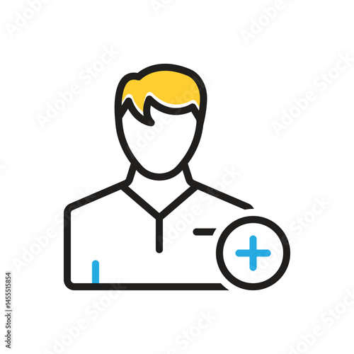 Multi color icon for additional