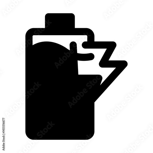 Charging battery icon