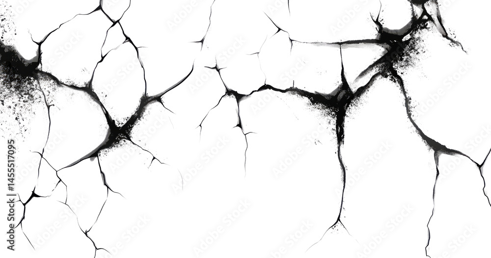 Obraz premium Crack background is dramatic and textured, creates powerful impact