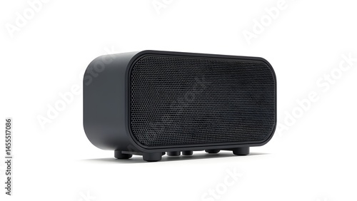 Modern Bluetooth Speaker on White Background