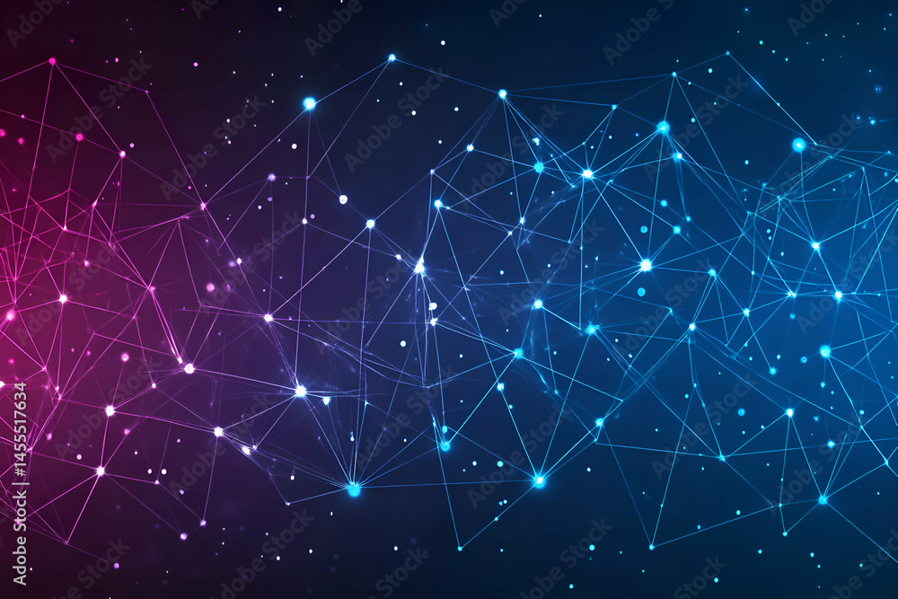 Abstract network connection background, glowing nodes and lines, futuristic digital technology concept. Abstract network connection background, glowing nodes and lines, futuristic digital technology concept.