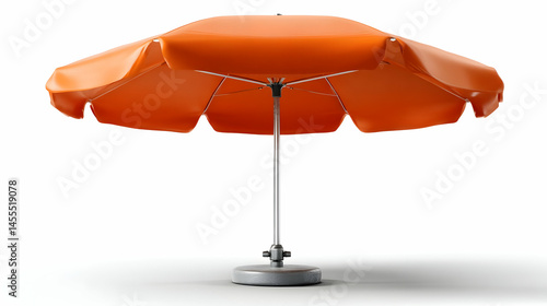 Beach Umbrella in isolated white