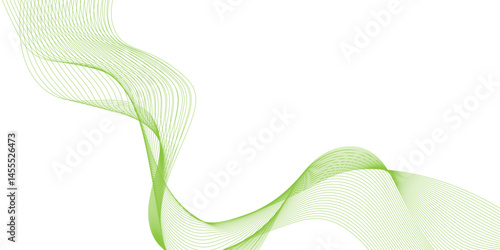dynamic and floating geometric curve wave line patterns, modern sound equalizer with curve wavy geometric line patterns, soft color line for business and technology background cover and card design.