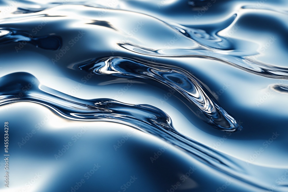 Abstract liquid metal background. Perfect for tech, finance, industrial themes. Molten mercury ripples with dramatic light, shadows, metallic texture. 8K resolution. Abstract liquid metal background. Perfect for tech, finance, industrial themes. Molten mercury ripples with dramatic light, shadows, metallic texture. 8K resolution.