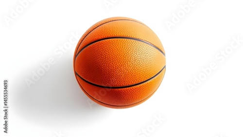 basketball isolated on white background