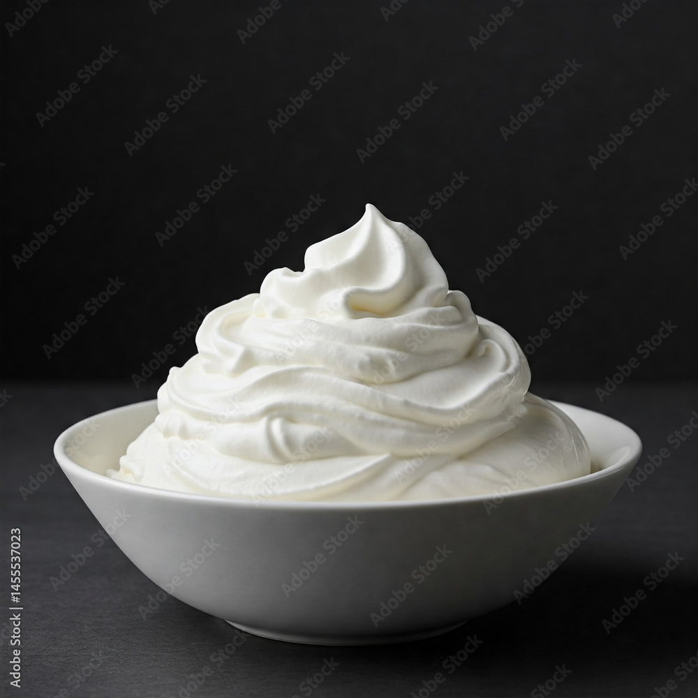 vanilla ice cream with whipped cream vanilla ice cream with whipped cream