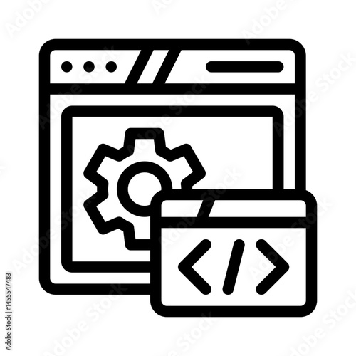 compiler line icon
