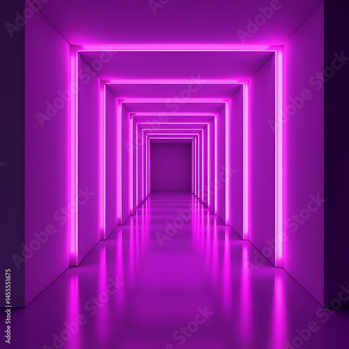 Futuristic_Purple_Neon_Corridor_3d_Render