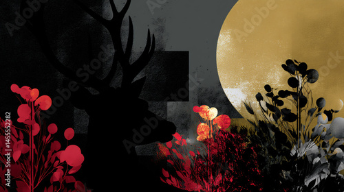 Computer graphic for digital and print project