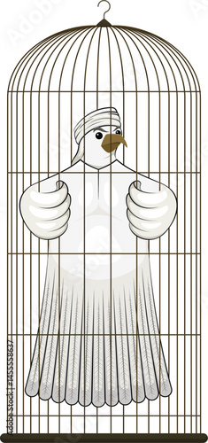 bird cartoon chicken illustration vector animal rooster turkey farm hen thanksgiving nature drawing art happy cage poultry character design funny fowl cute birds feather beak