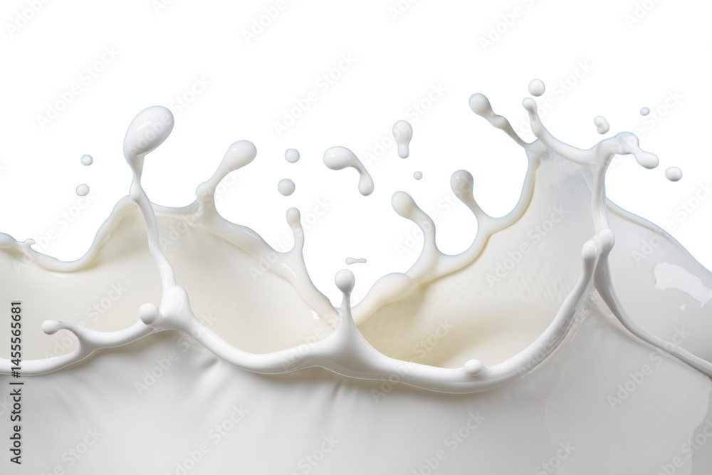 milk splash on white background milk splash on white background