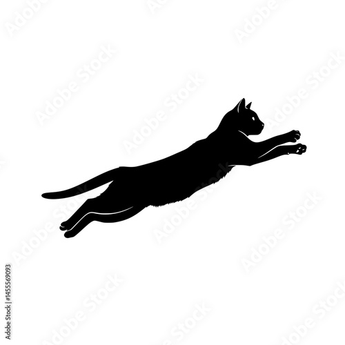 silhouette of a man running