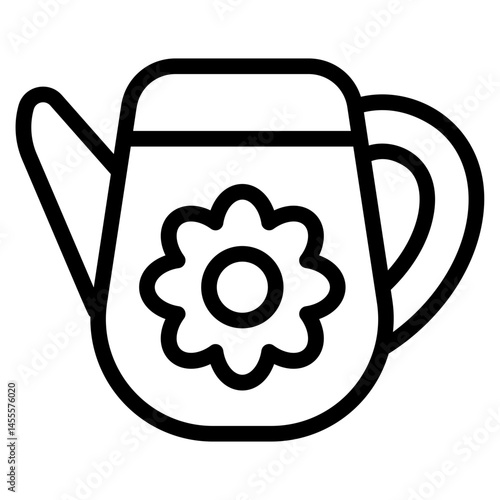 Watering tool Line Icon