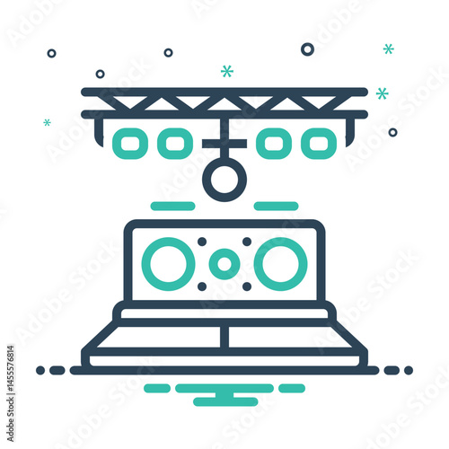 Mix icon for dj