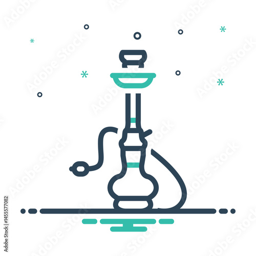 Mix icon for hookah