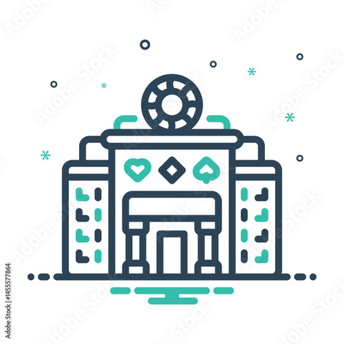 Mix icon for casino