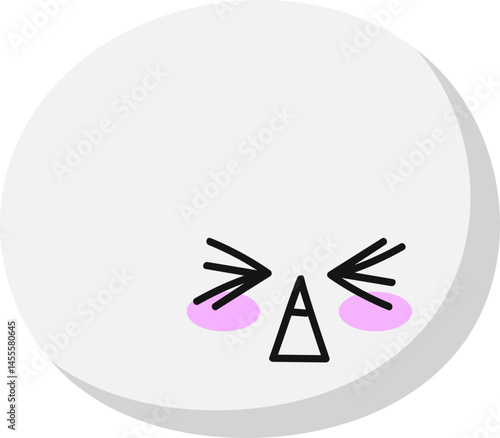 Cute Kawaii Mochi Character Collection Element