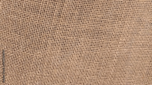 Jute pattern, rough burlap texture, canvas coarse cloth, brown woven rustic bagging. Natural hessian beige textile texture. Sackcloth textured background