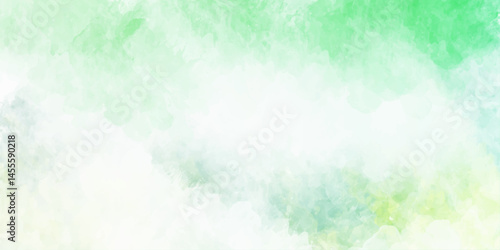 A colorful watercolor splash blends on a white background, a concept of creativity  Colorful splash of red and blue watercolors on a white background 